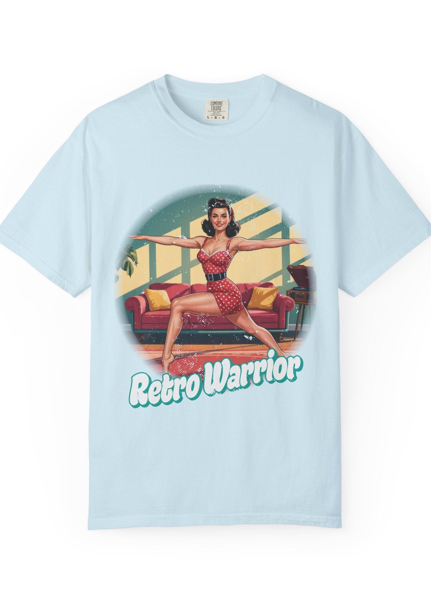 Retro Warrior Yoga T-Shirt