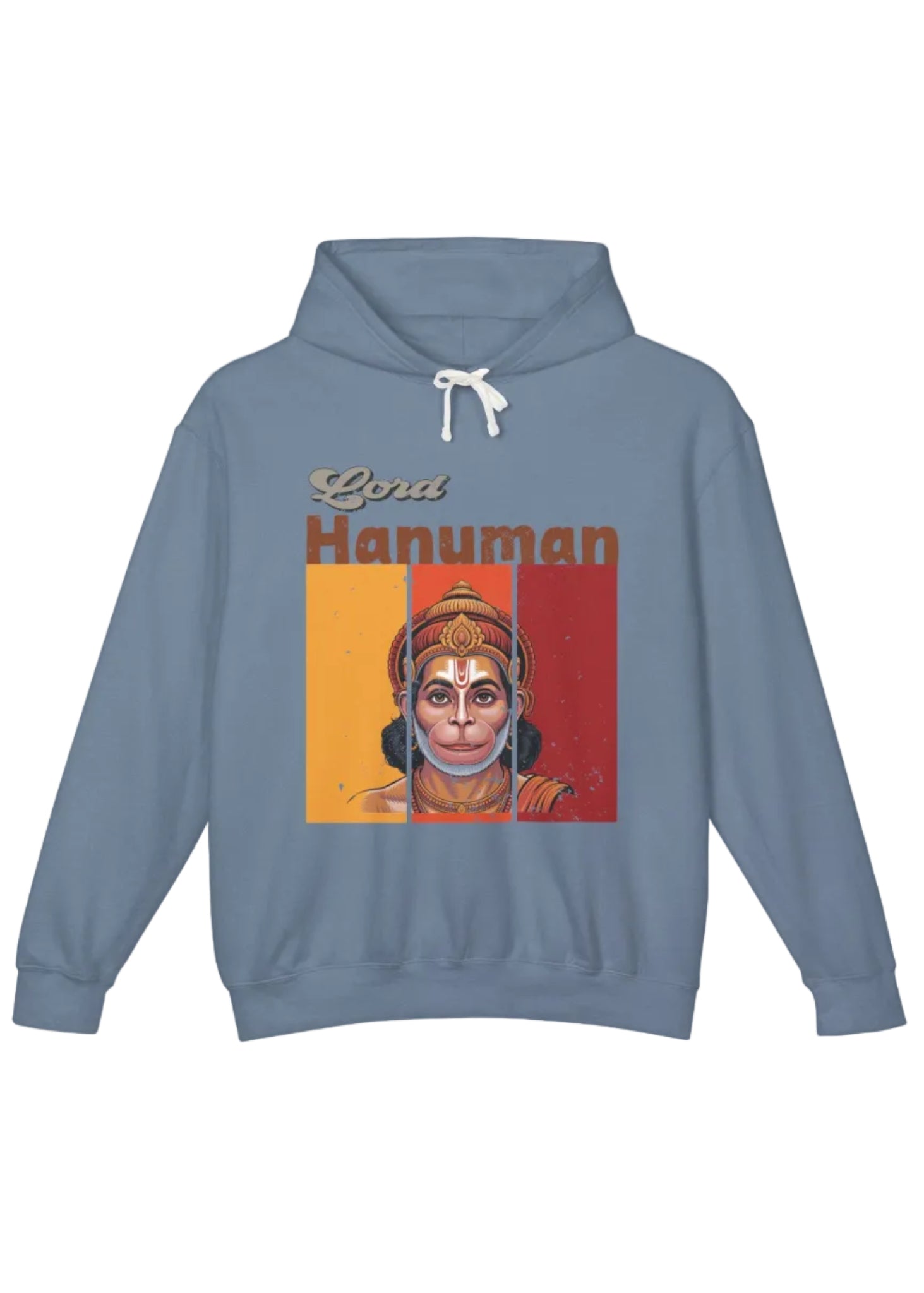 Vintage Hanuman Devotion Hoodie