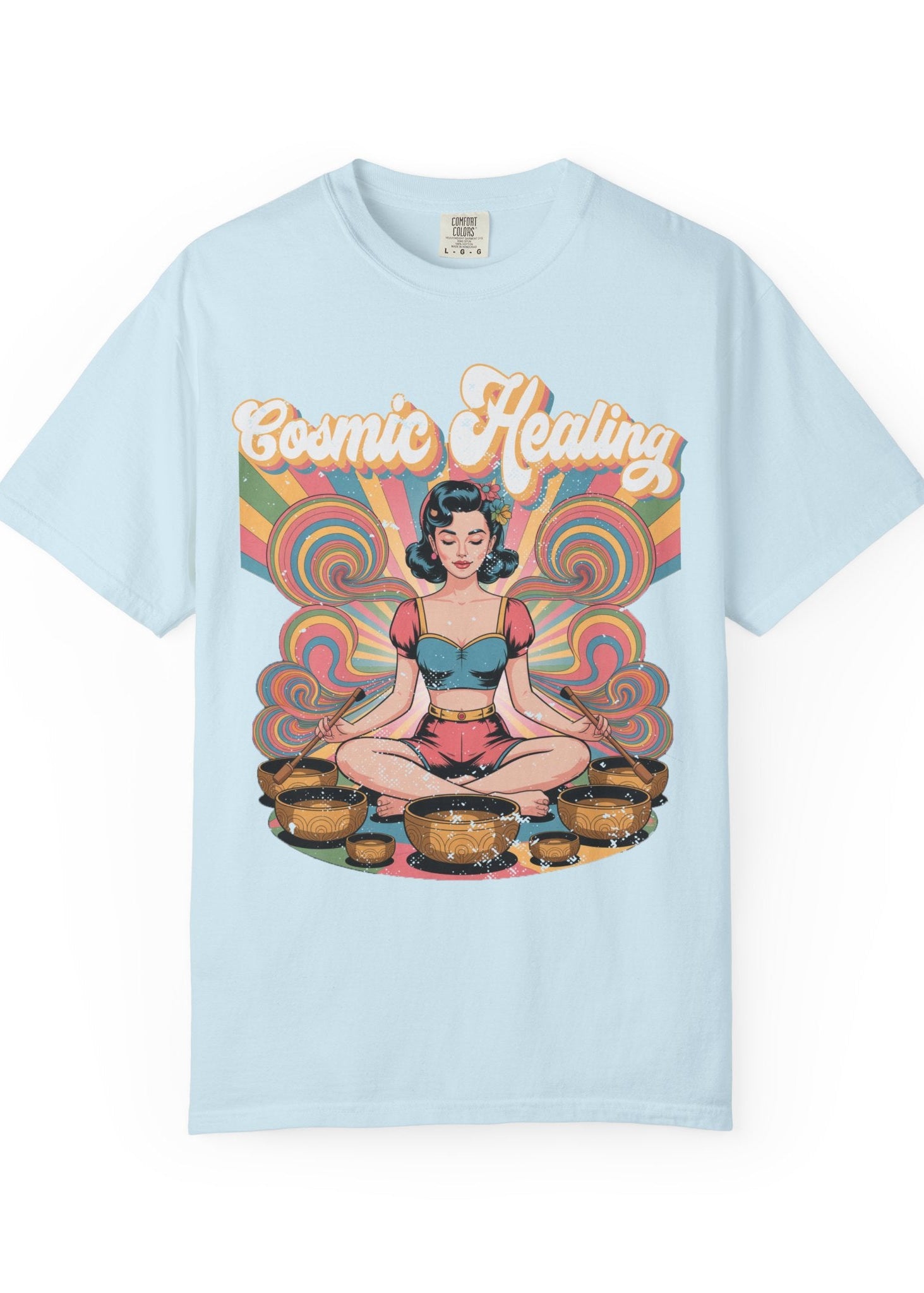 Cosmic Healing Sound Bowl Tee