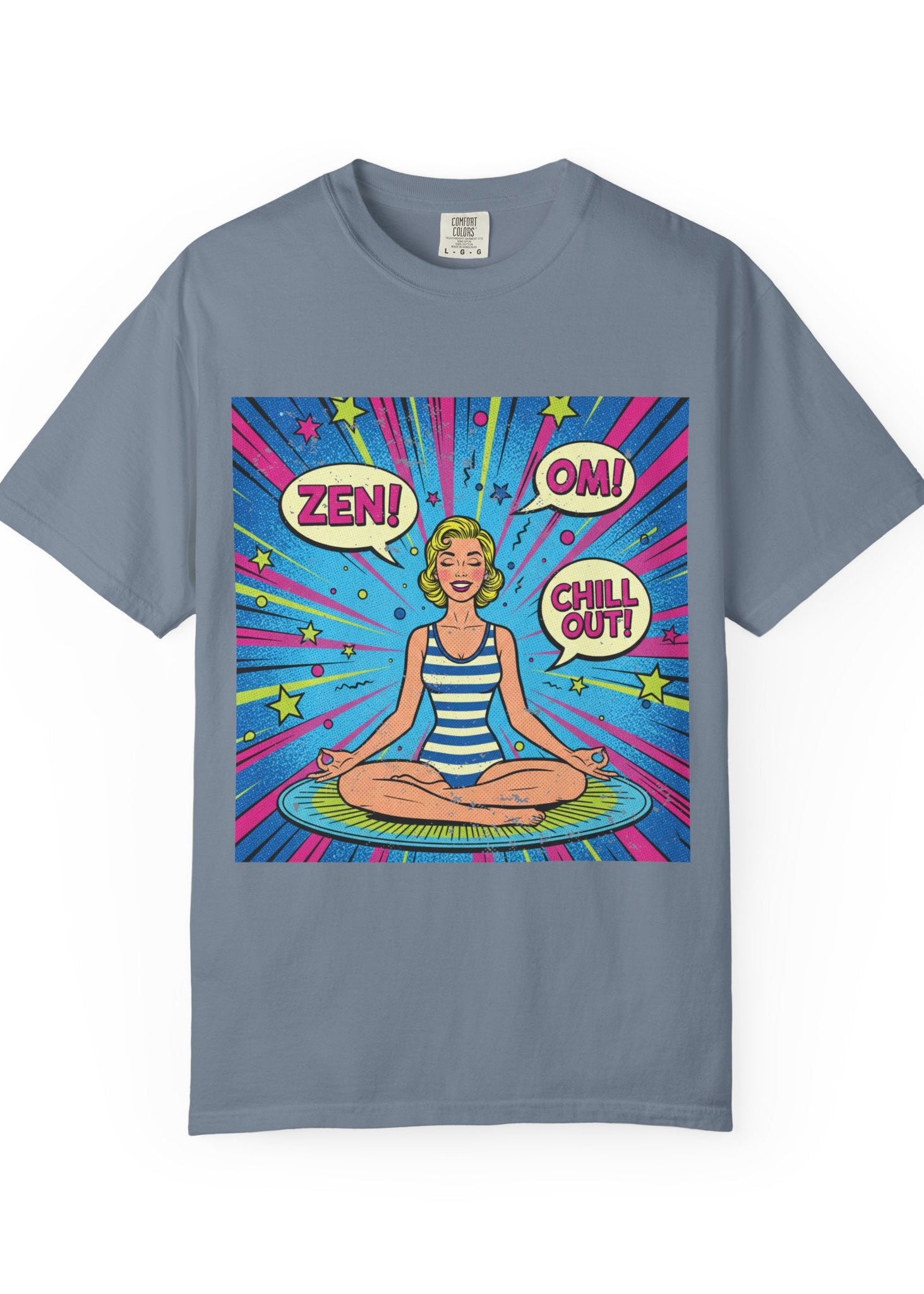 Vintage Zen Pop Art T-Shirt