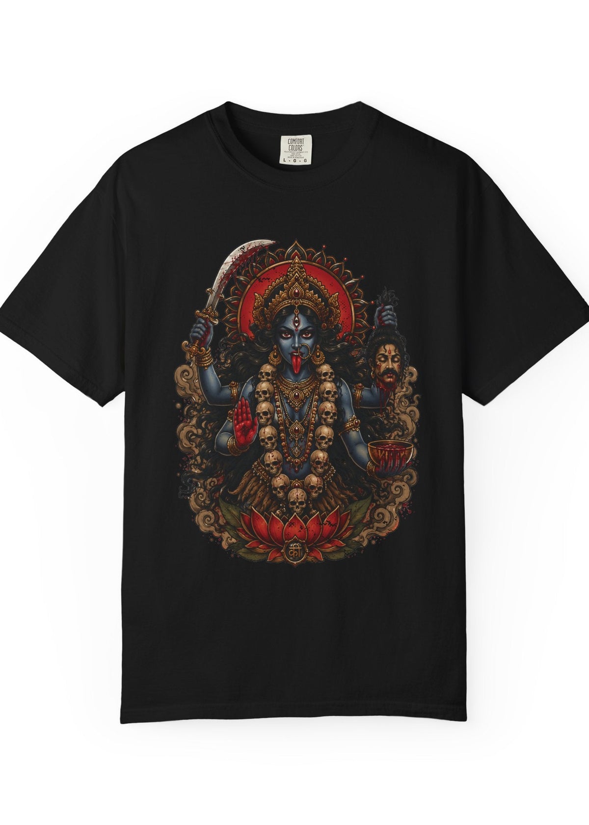 Maa Kali Neo Traditional Tattoo T-Shirt