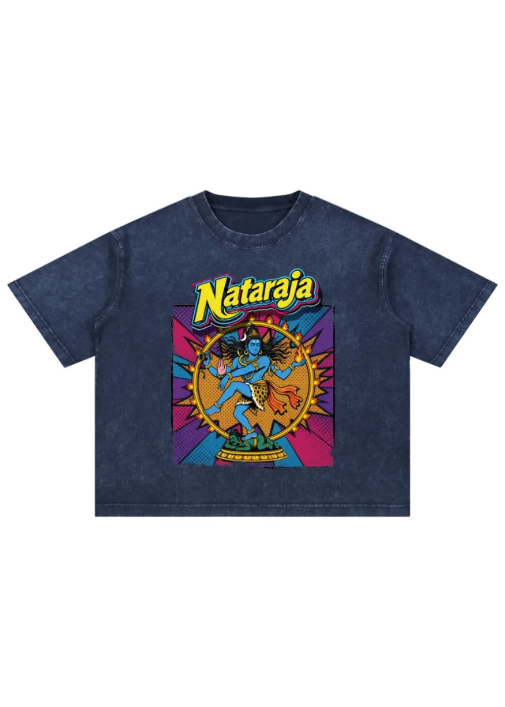 Nataraja Pop Art Yoga Boxy Tee