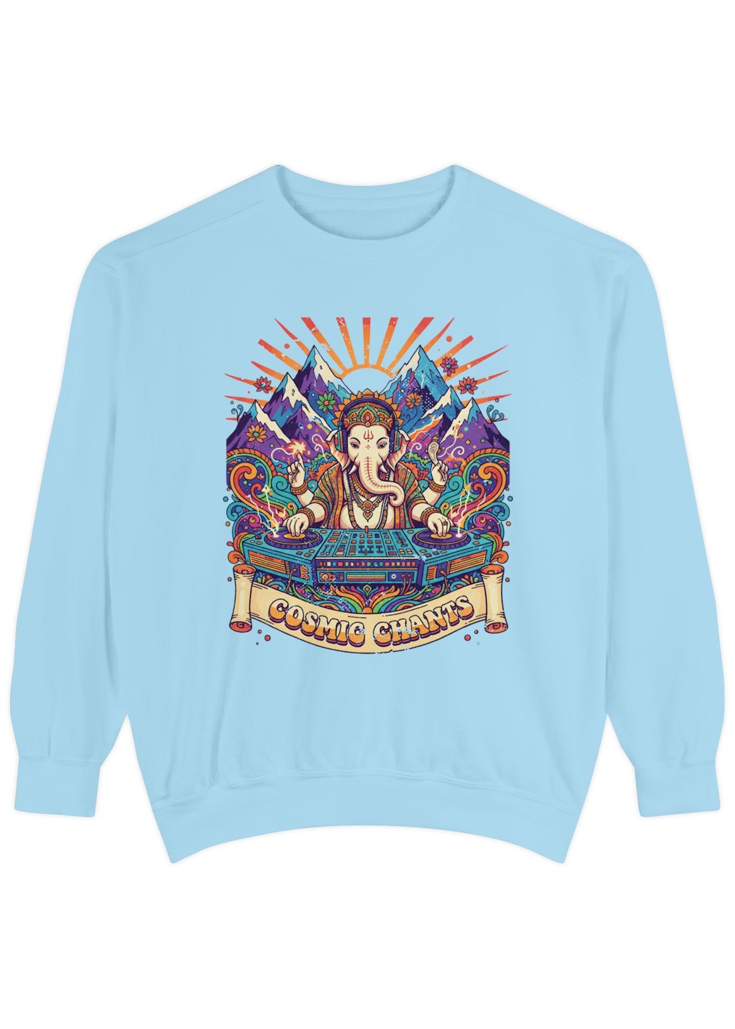 Cosmic Ganesha DJ Sweatshirt