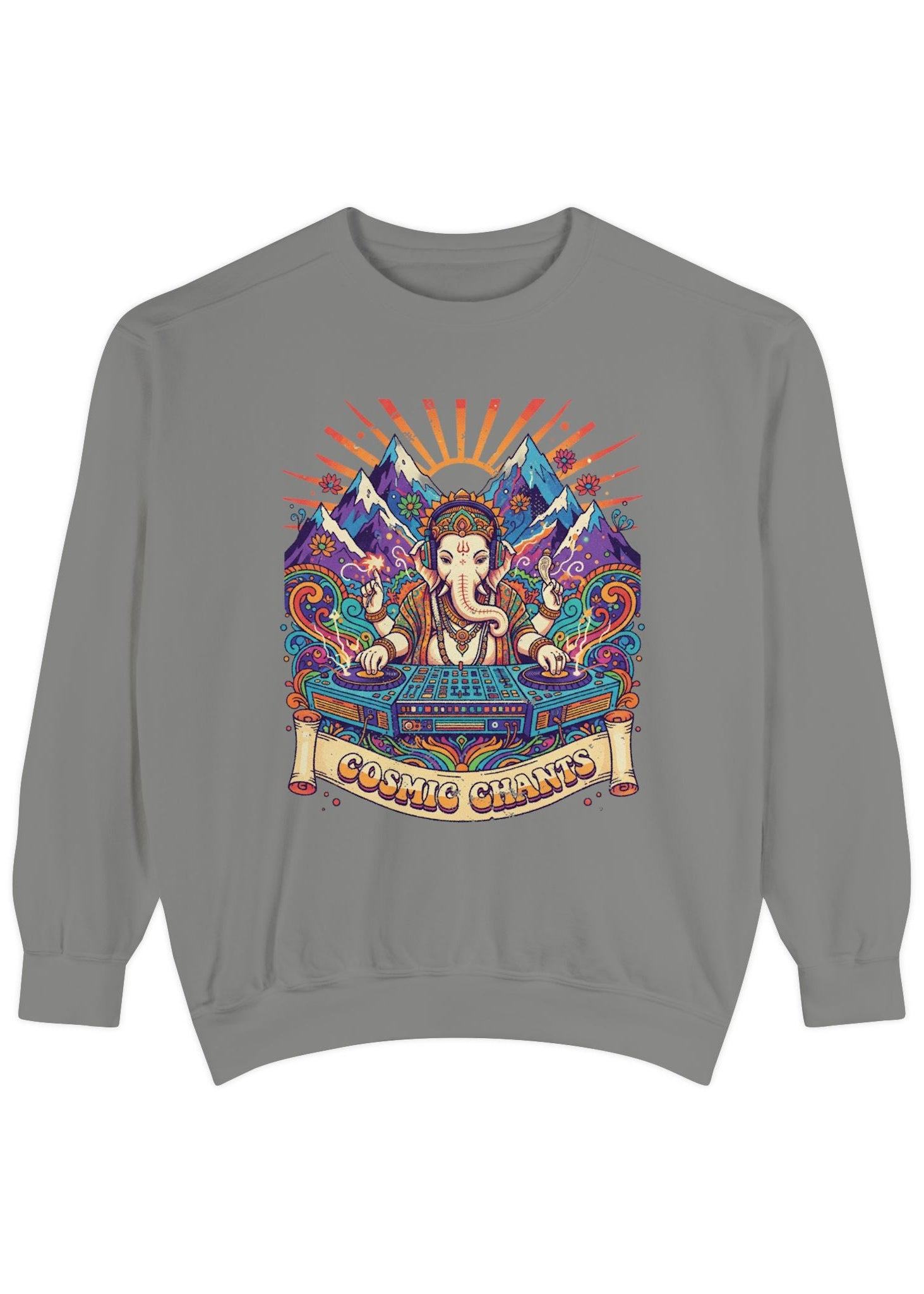 Cosmic Ganesha DJ Sweatshirt