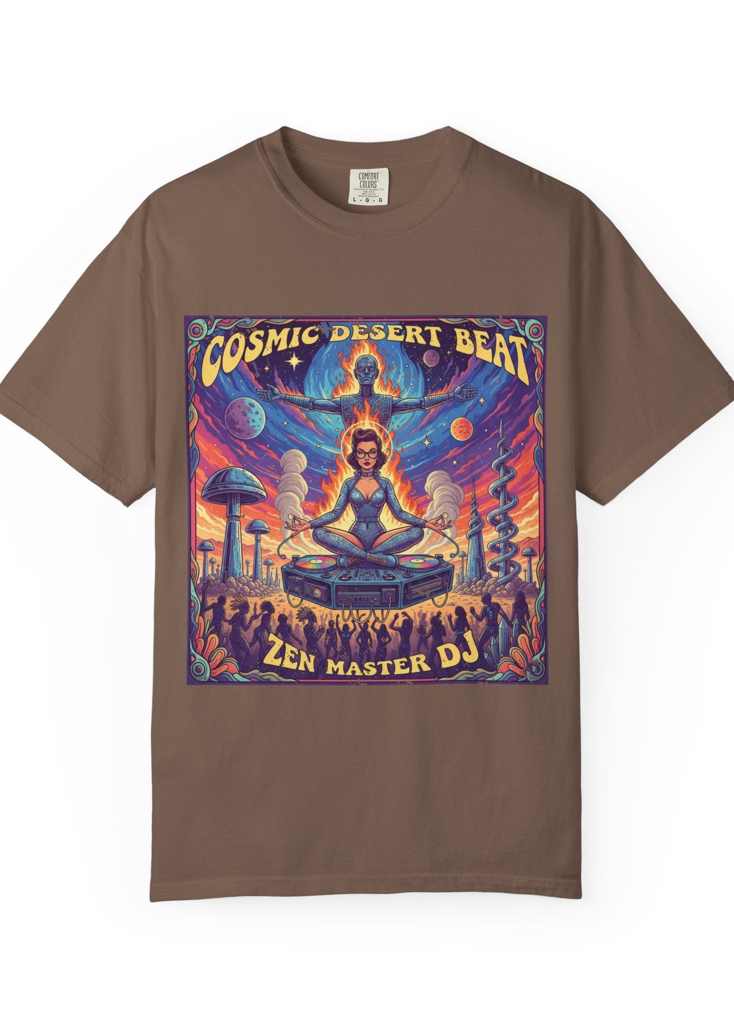 Pinup DJ Desert Rave T-Shirt