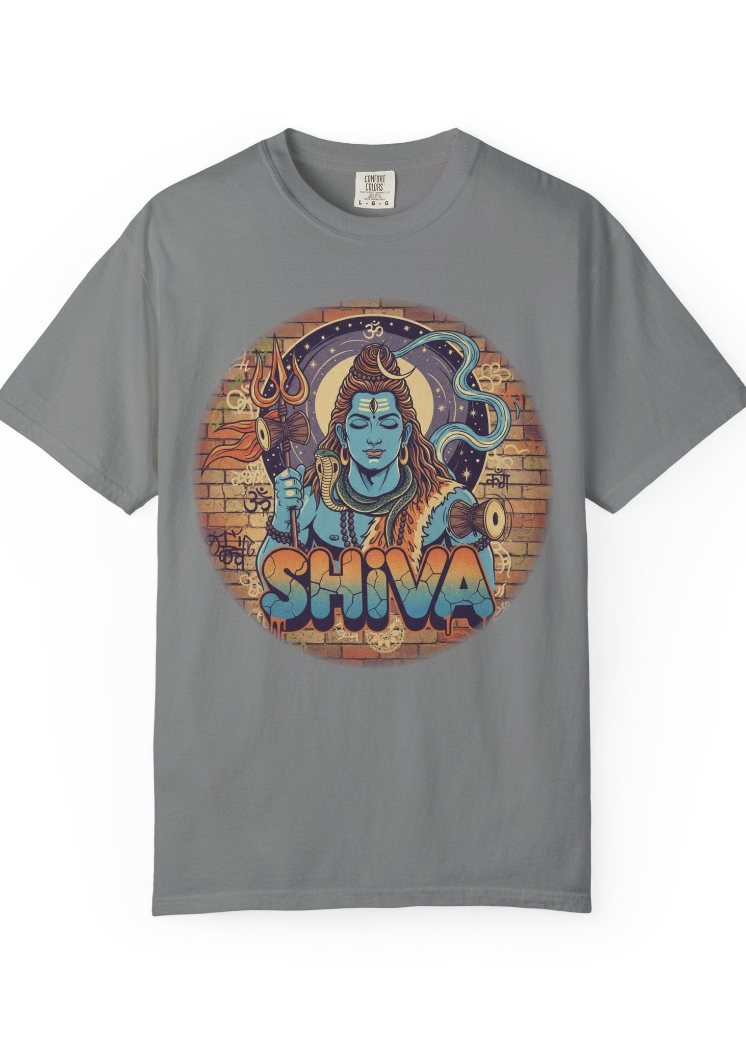 Lord Shiva Graffiti Streetwear Tee