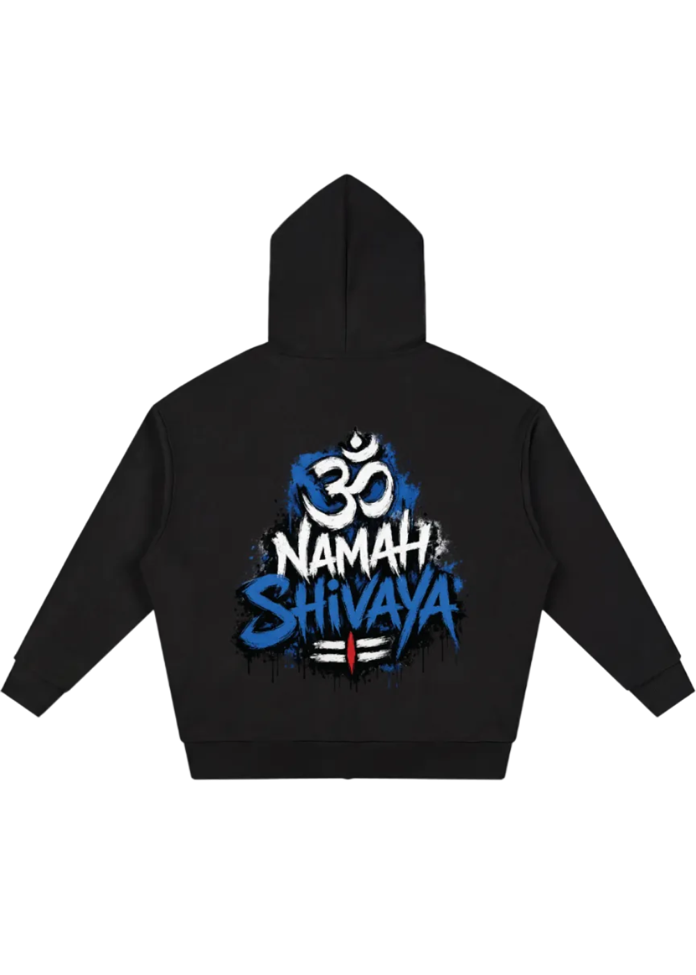 Om Namah Shivaya Full Zip Hoodie