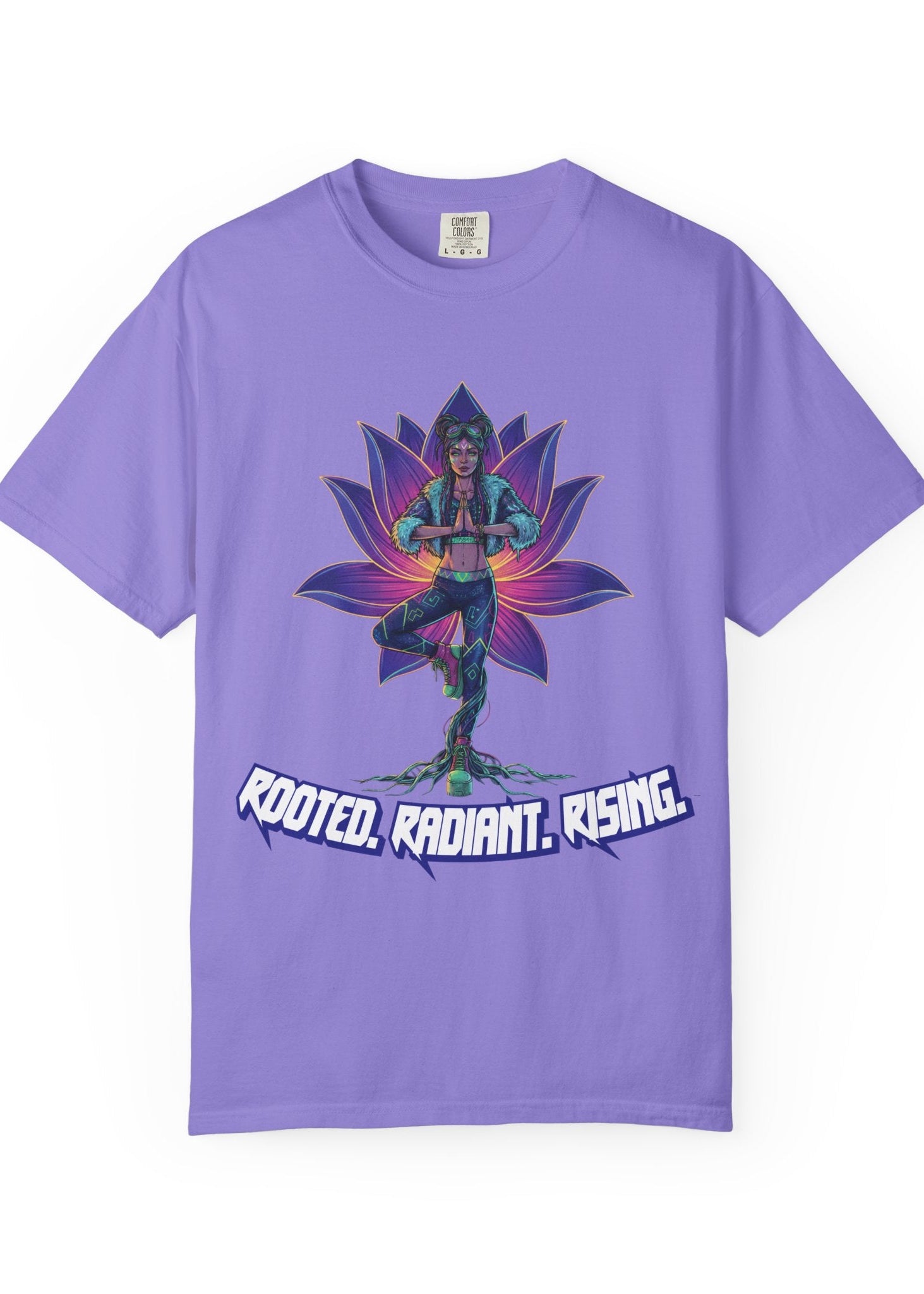 Rooted. Radiant. Rising. Graphic Tee – Urban Spirit Edition