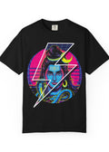 80s Retro Shiva Neon Wave Tee
