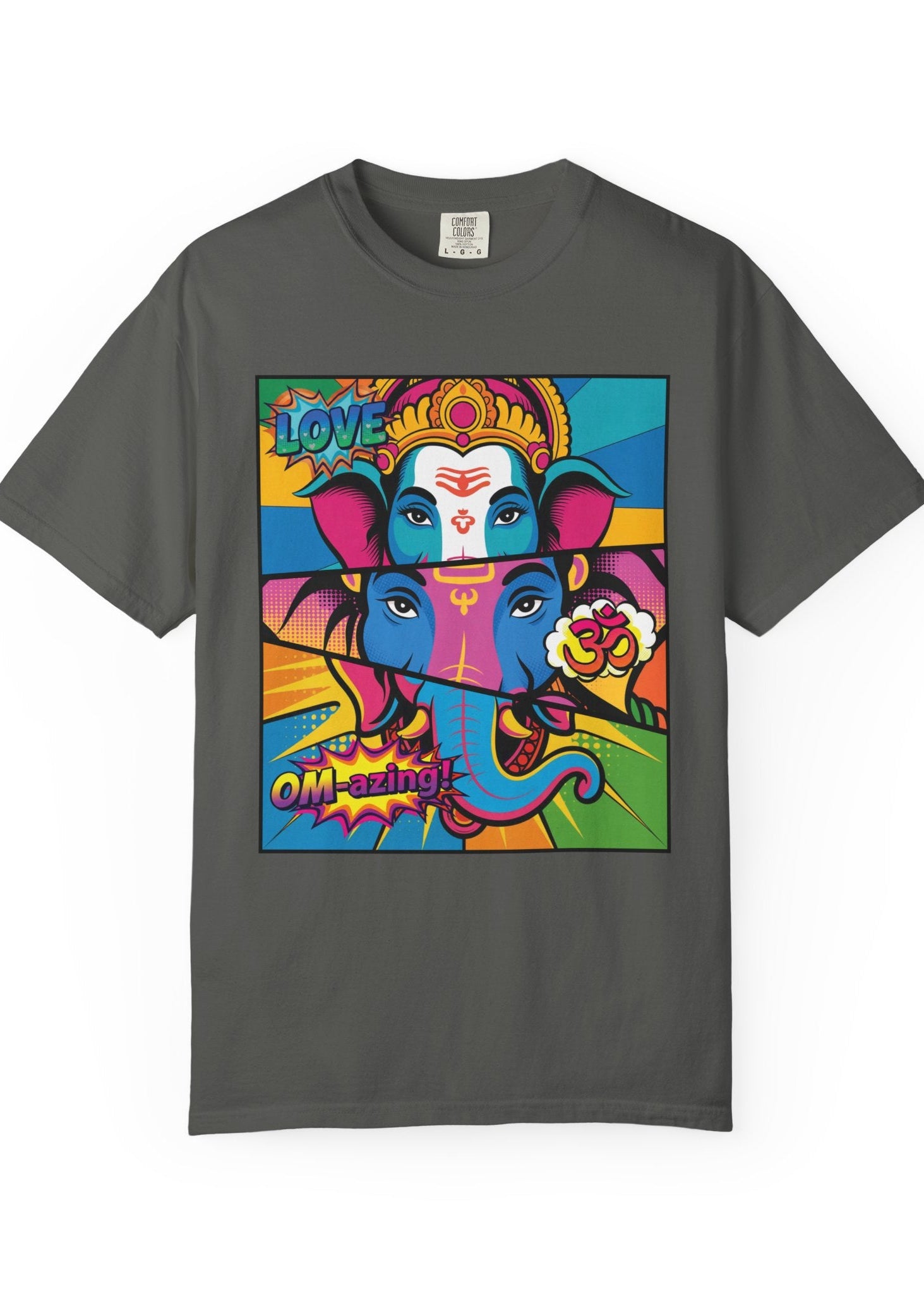 Pop Art Lord Ganesha “OM-azing” T-Shirt