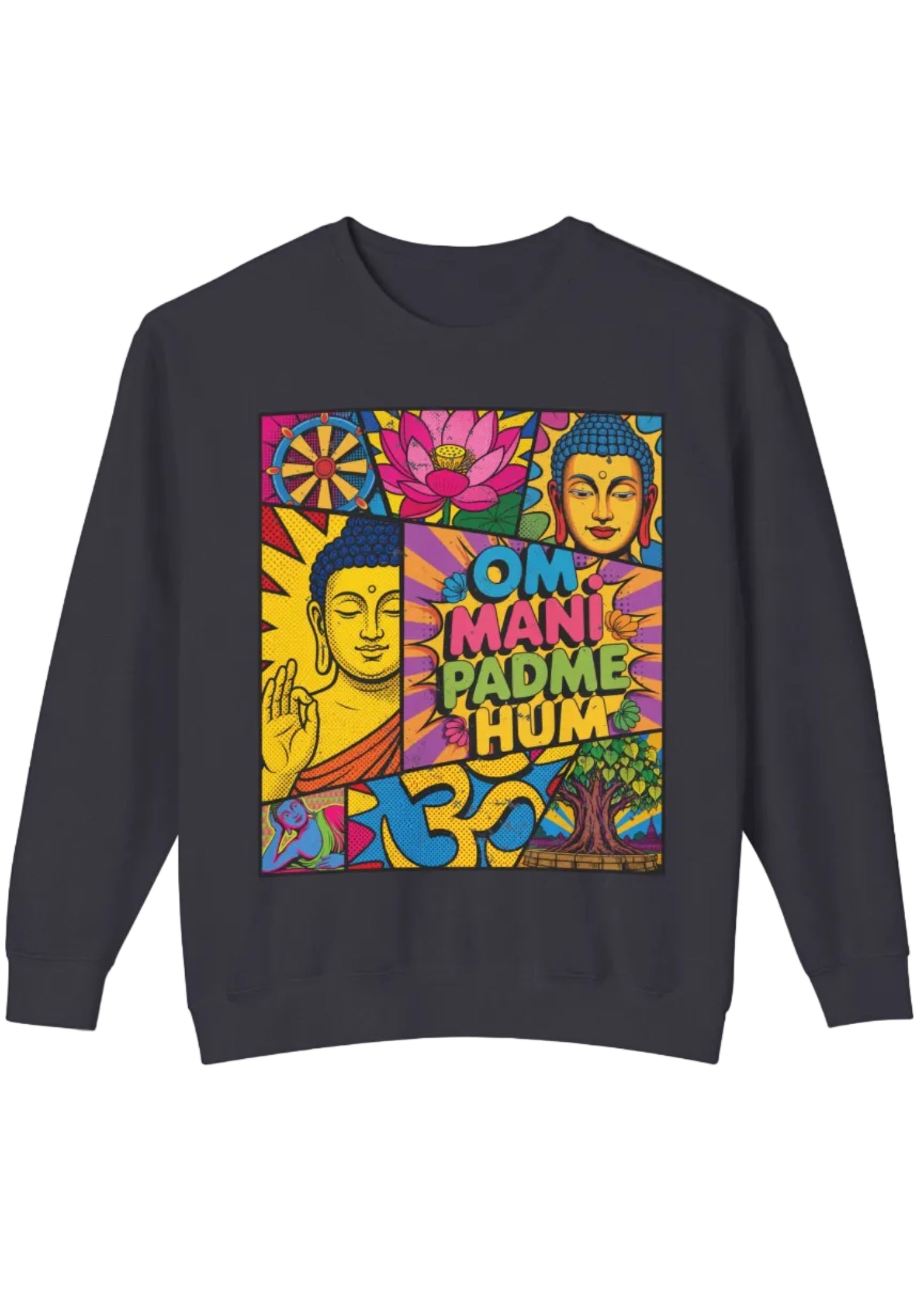 Pop Art Buddha Sweatshirt