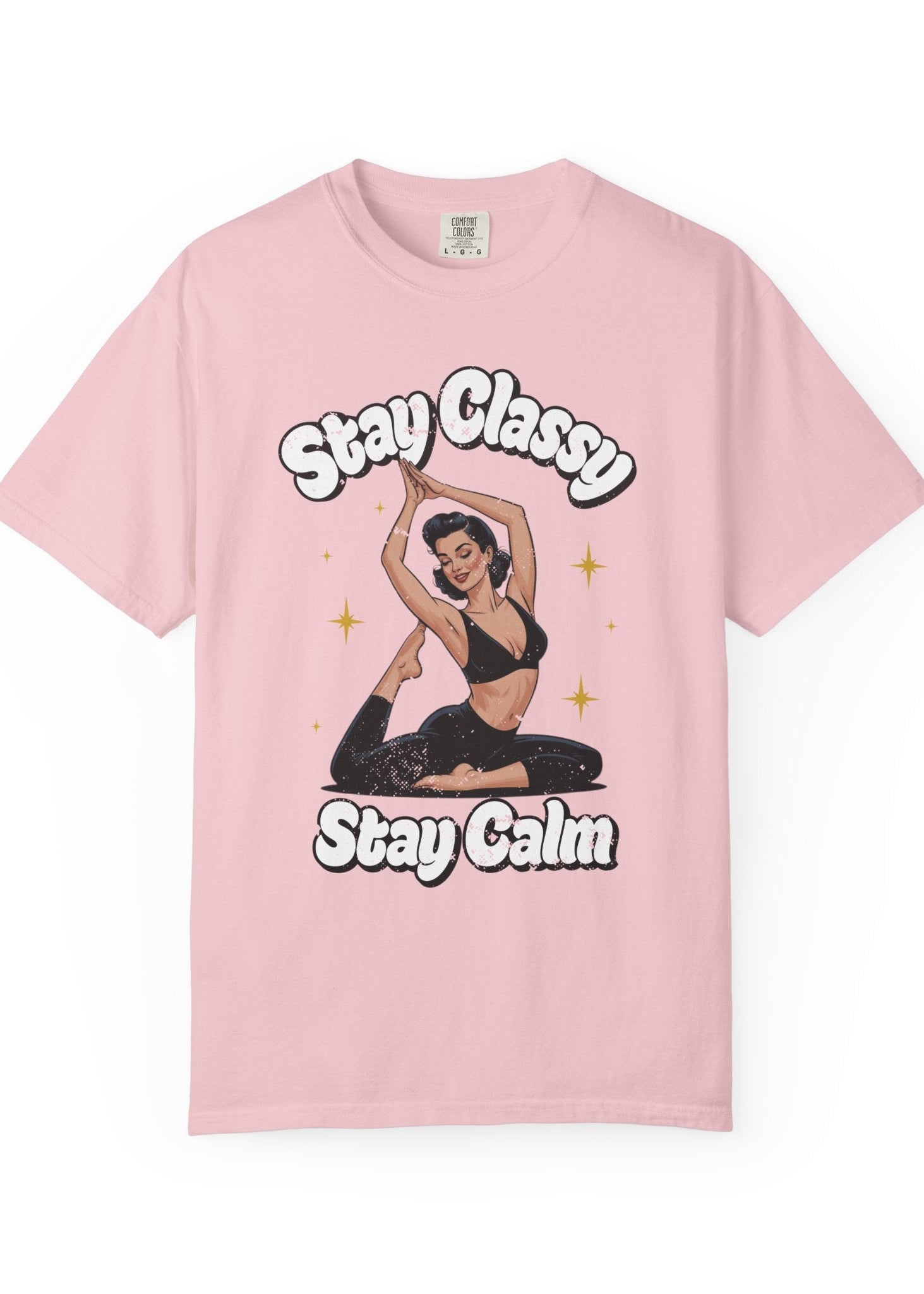 Retro Pinup Yoga T-Shirt