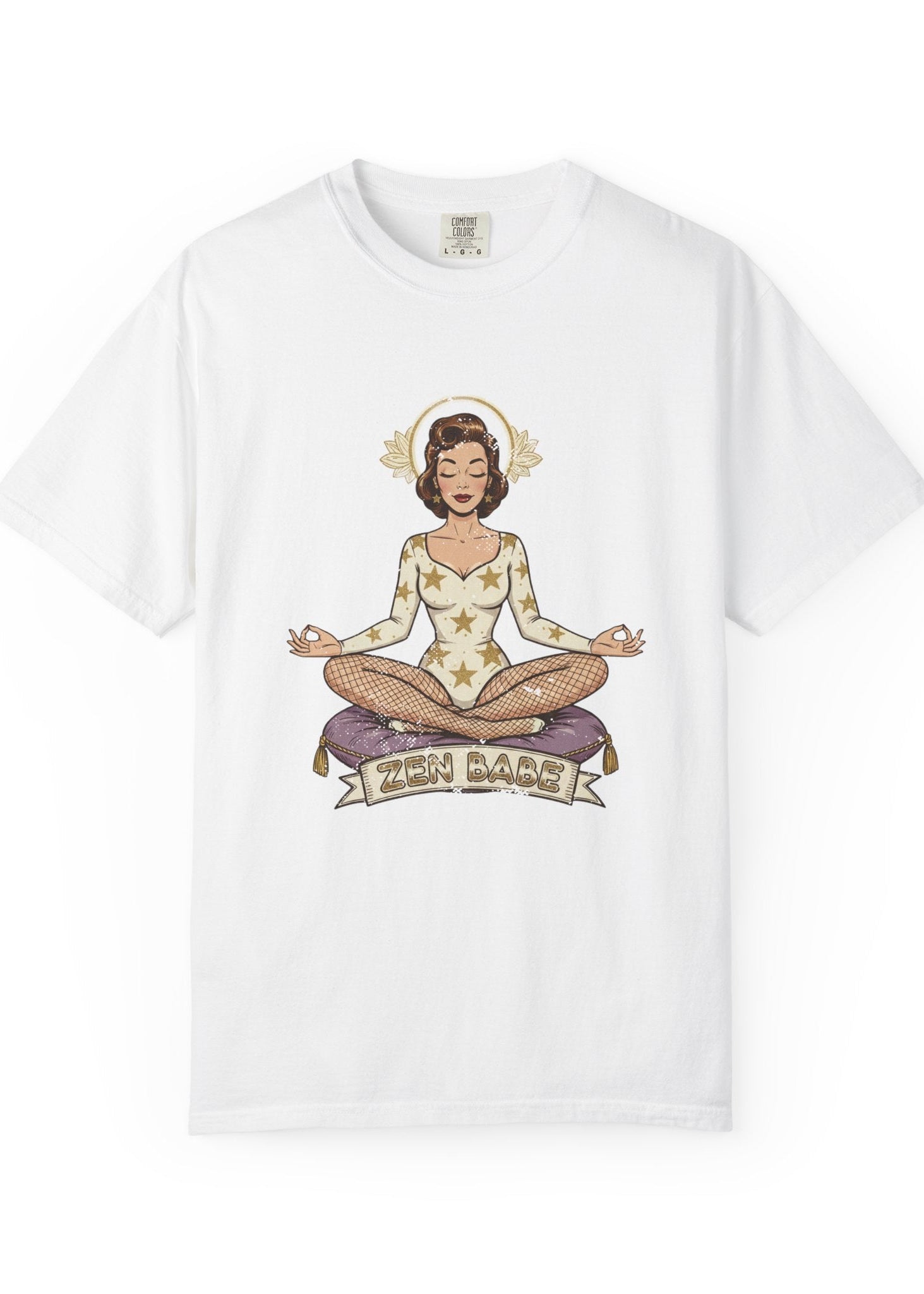 Zen Babe Retro Classic Yoga Tee
