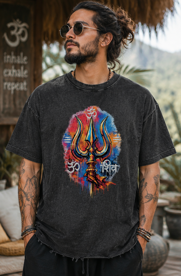 Shiva’s Got My Back Graffiti-Inspired Tee