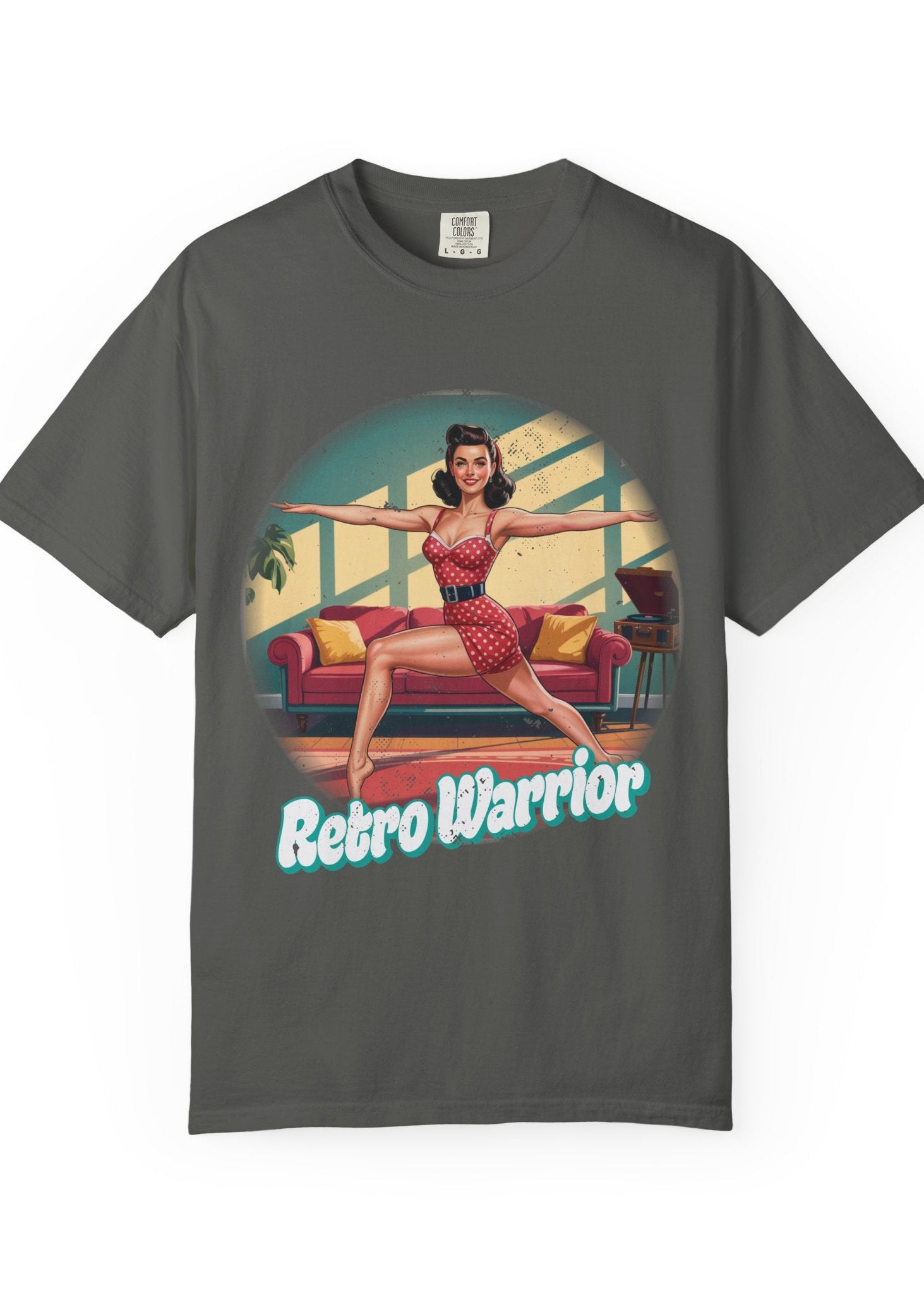 Retro Warrior Yoga T-Shirt
