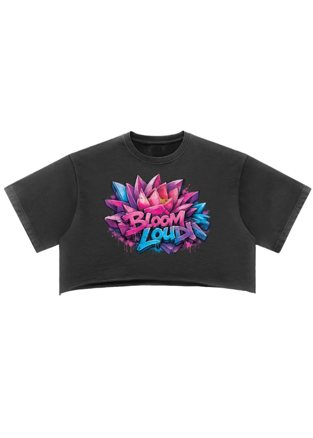 Bloom Loud Lotus Crop Top