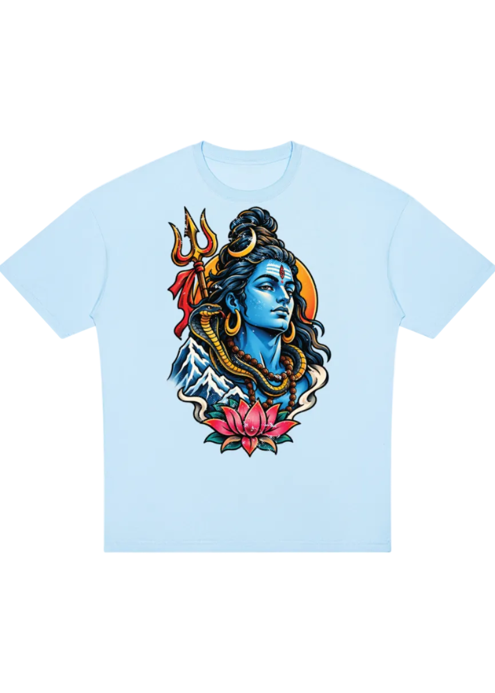 Lord Shiva New School Tattoo T-Shirt
