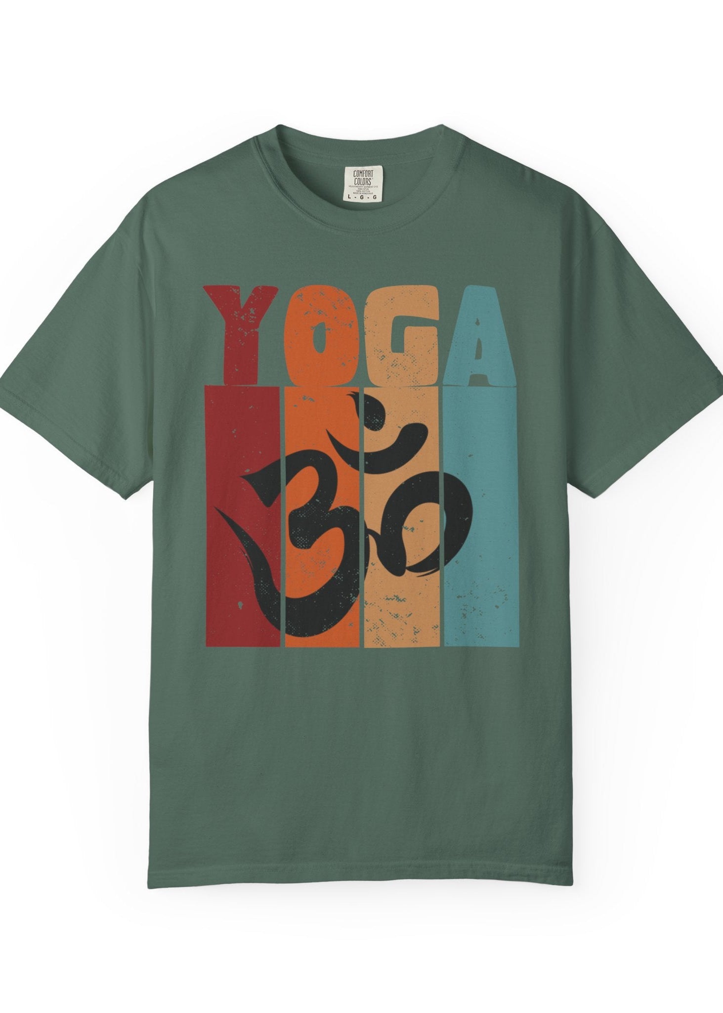 Retro Yoga Om T-Shirt