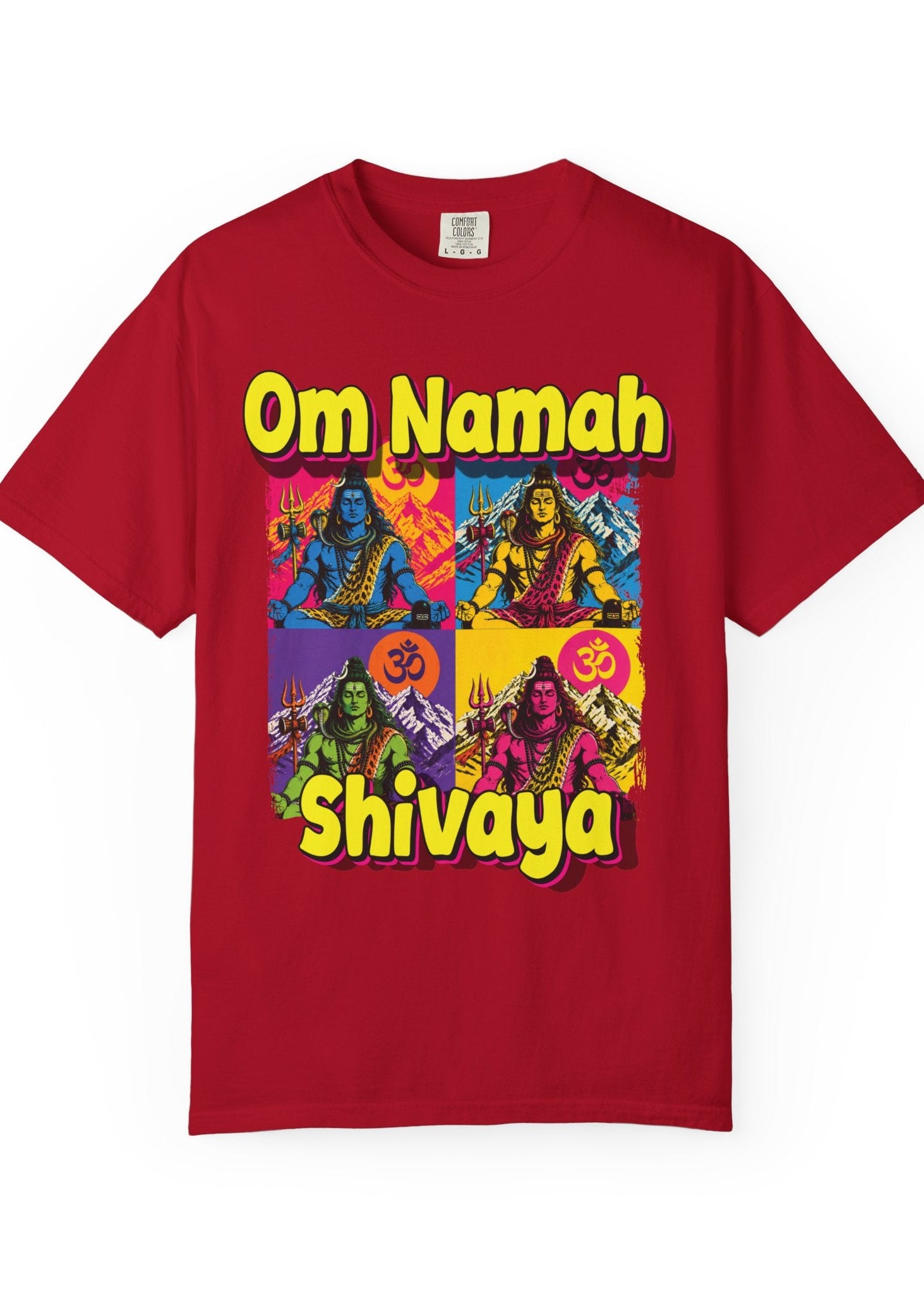 Om Namah Shivaya Pop Art Tee