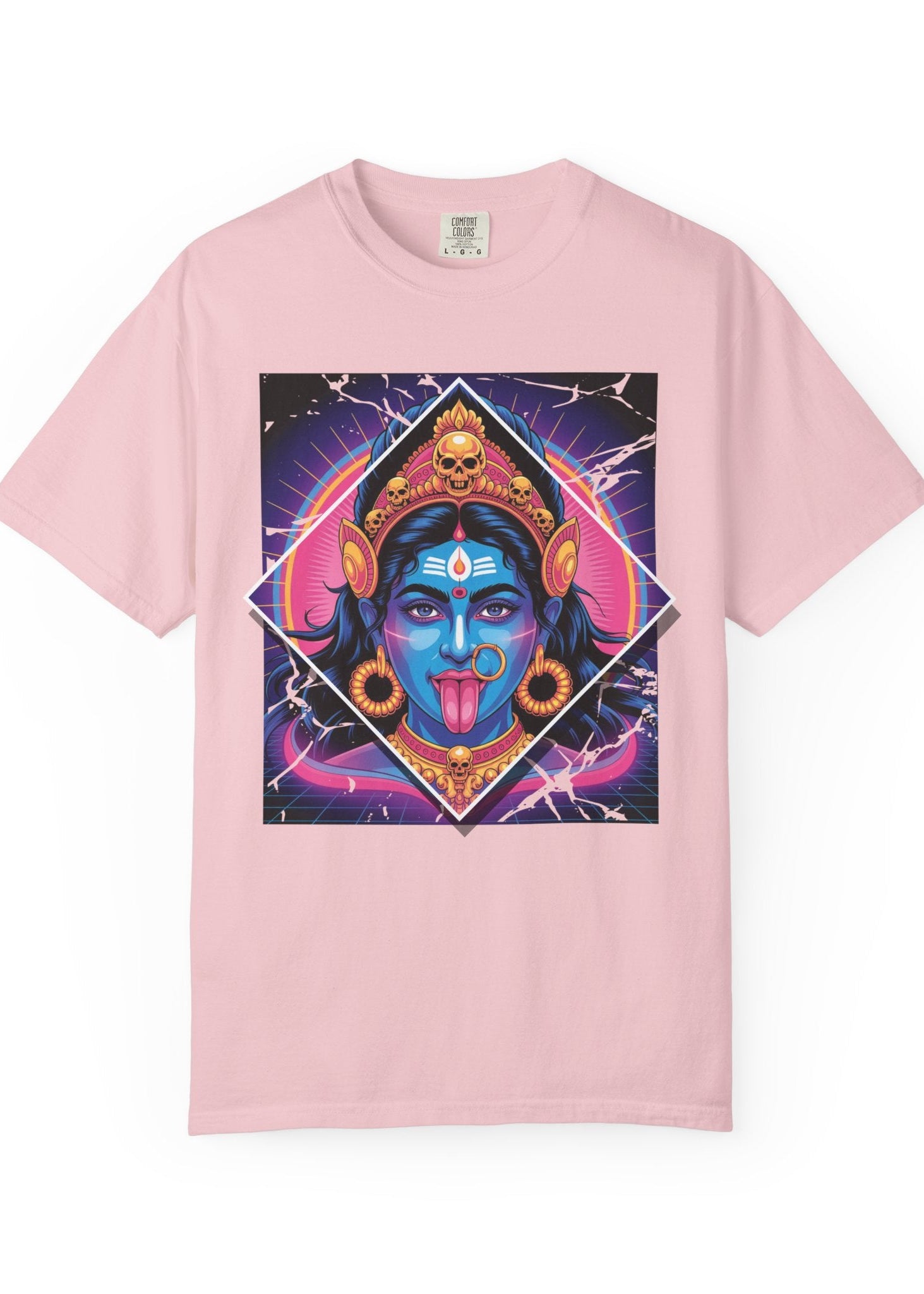 80s Neon Maa Kali Graphic Tee