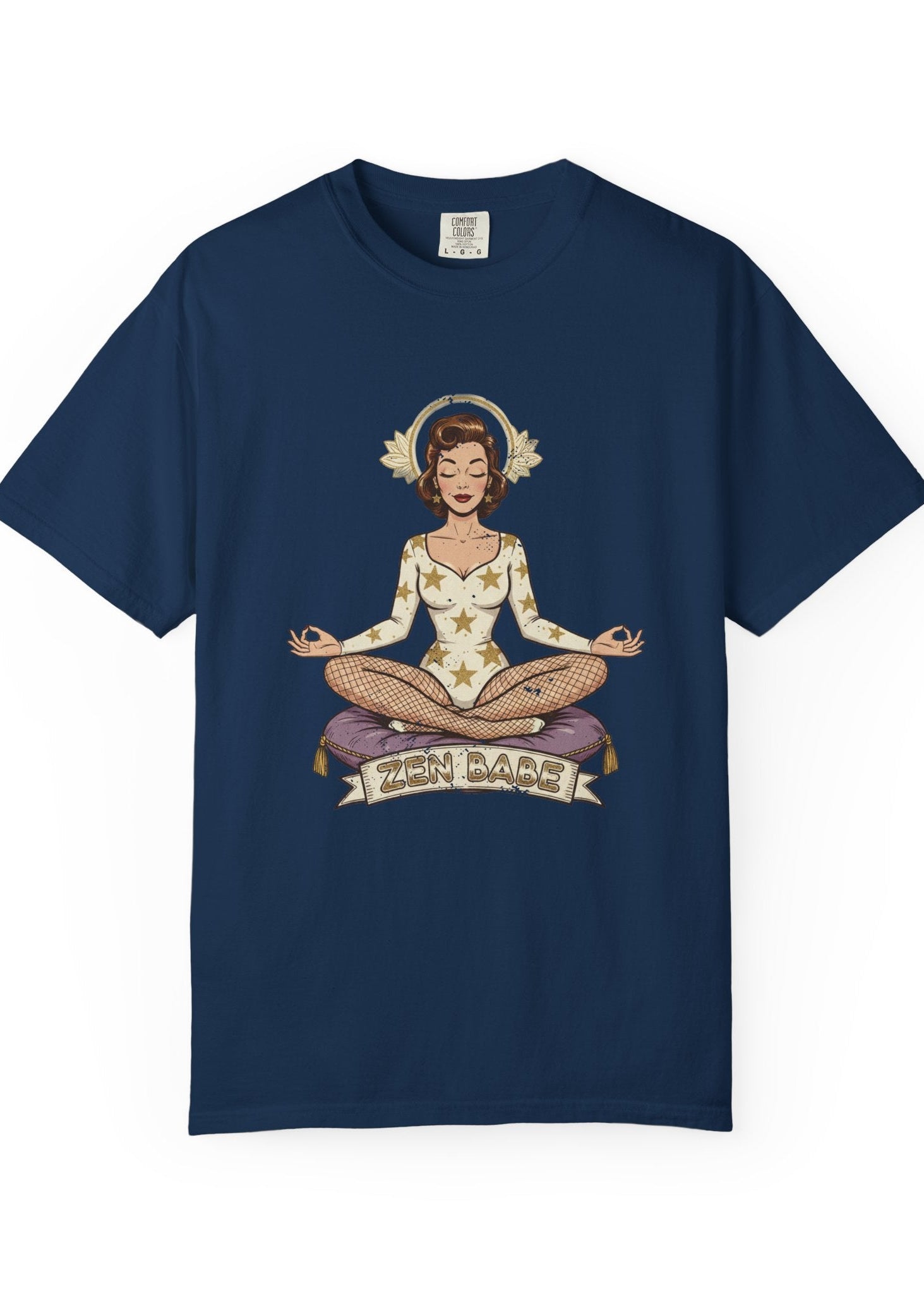 Zen Babe Retro Classic Yoga Tee