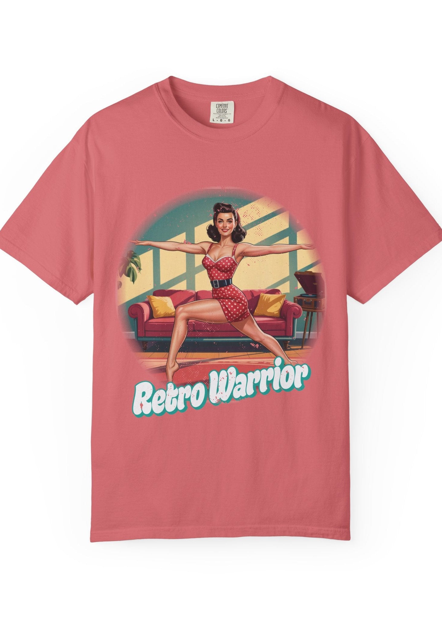 Retro Warrior Yoga T-Shirt