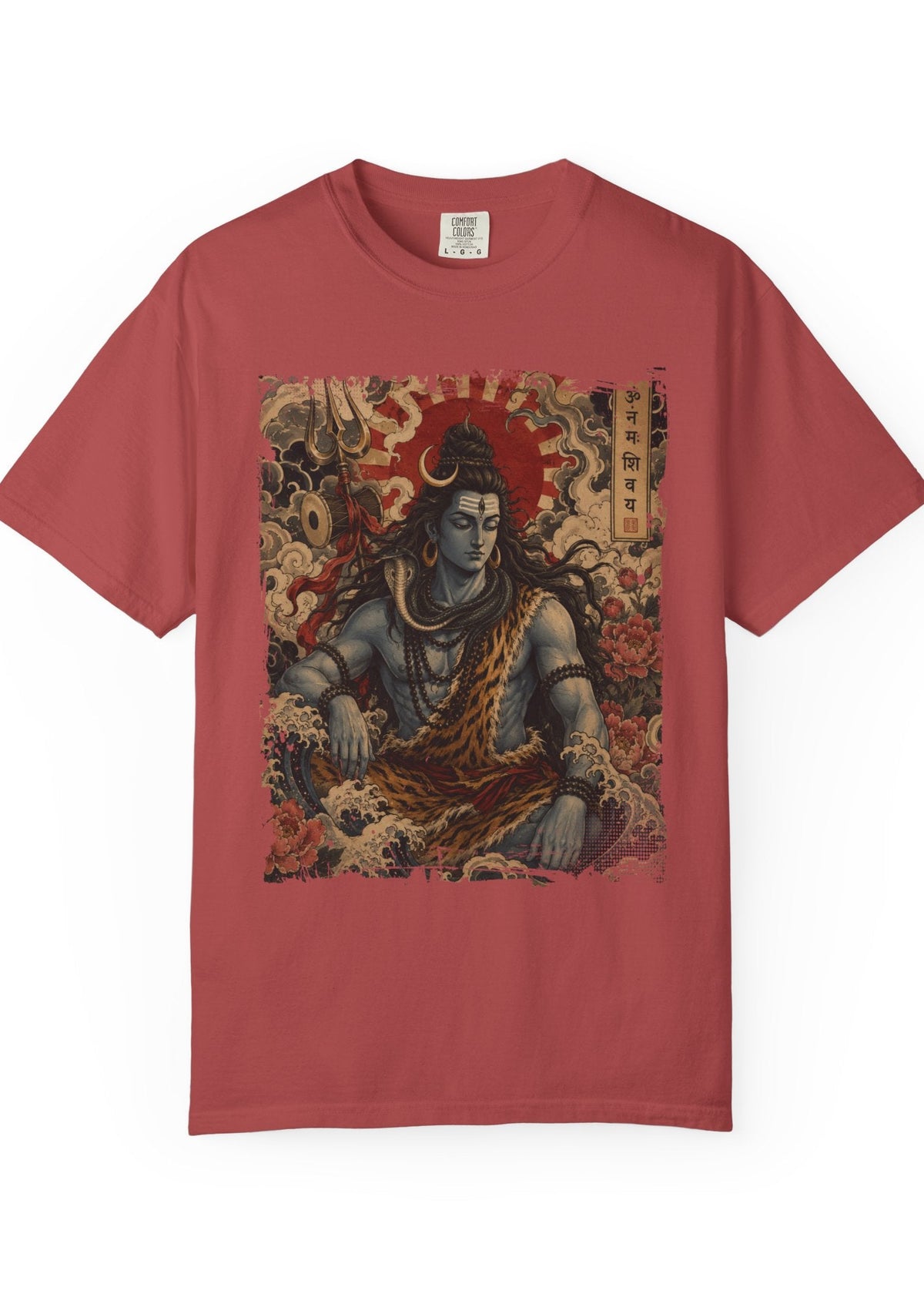 Lord Shiva Japanese Tattoo T-Shirt