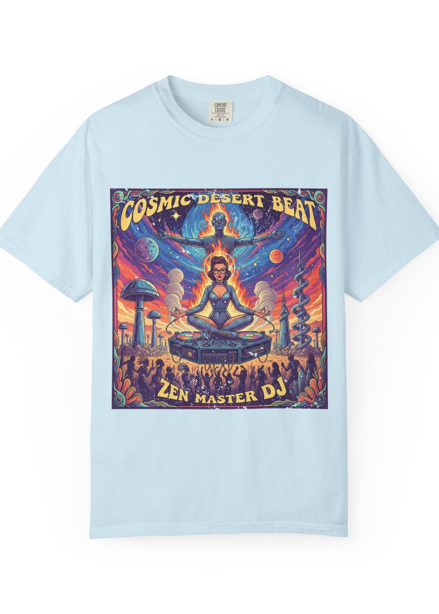 Pinup DJ Desert Rave T-Shirt