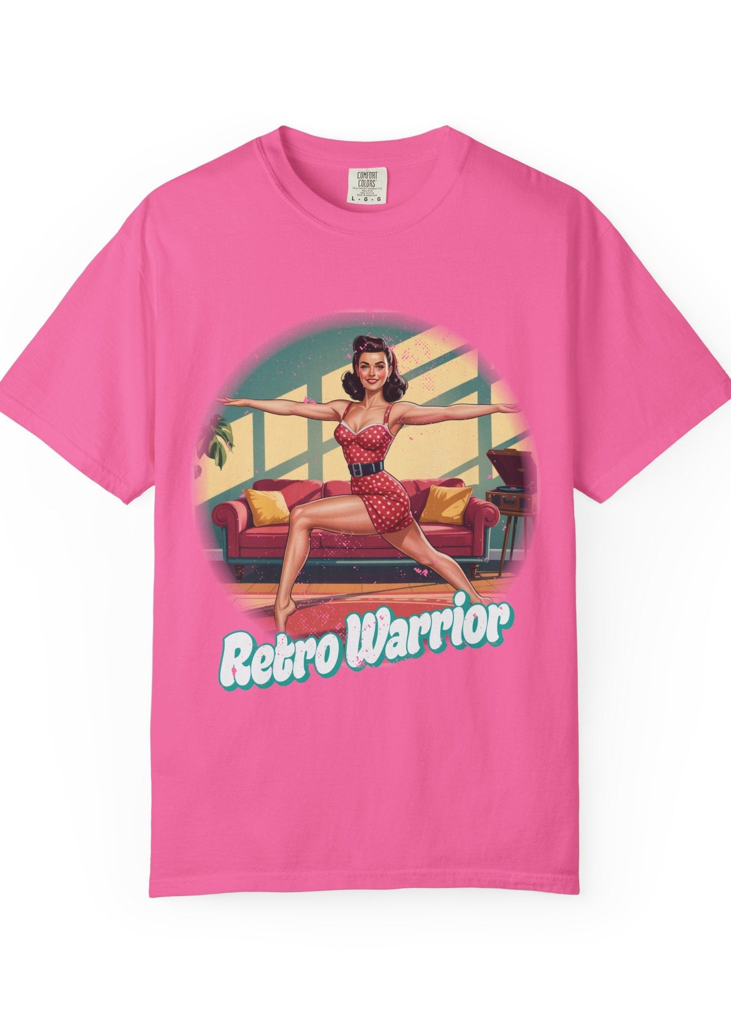 Retro Warrior Yoga T-Shirt
