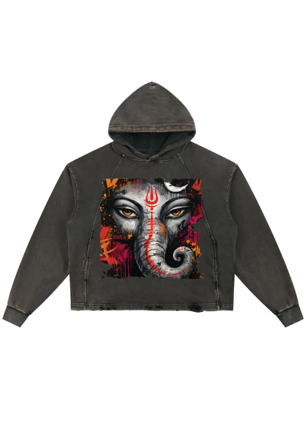 Om Gam Ganapataye Vintage Hoodie