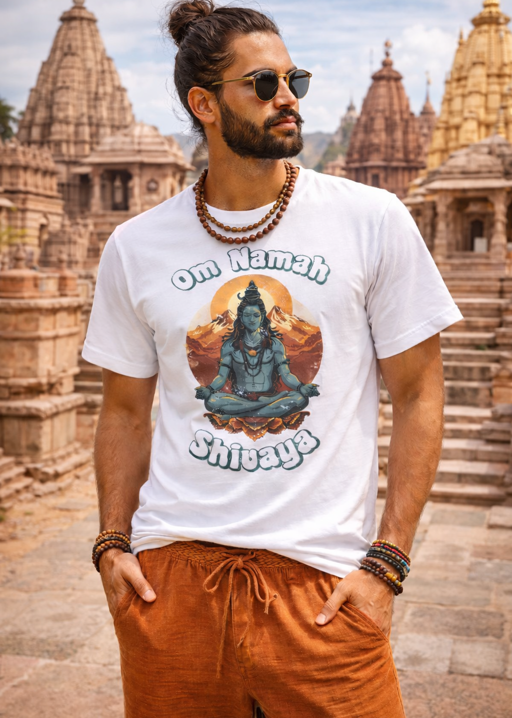 Om Namah Shivaya Meditation Tee