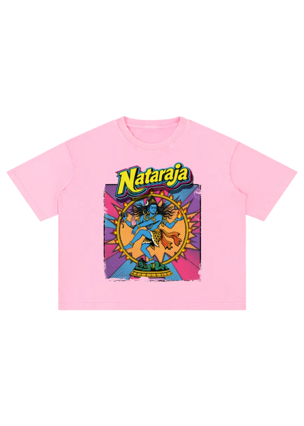 Nataraja Pop Art Yoga Boxy Tee