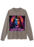 OM Namah Shakti Shivay Vintage Washed Long Sleeve