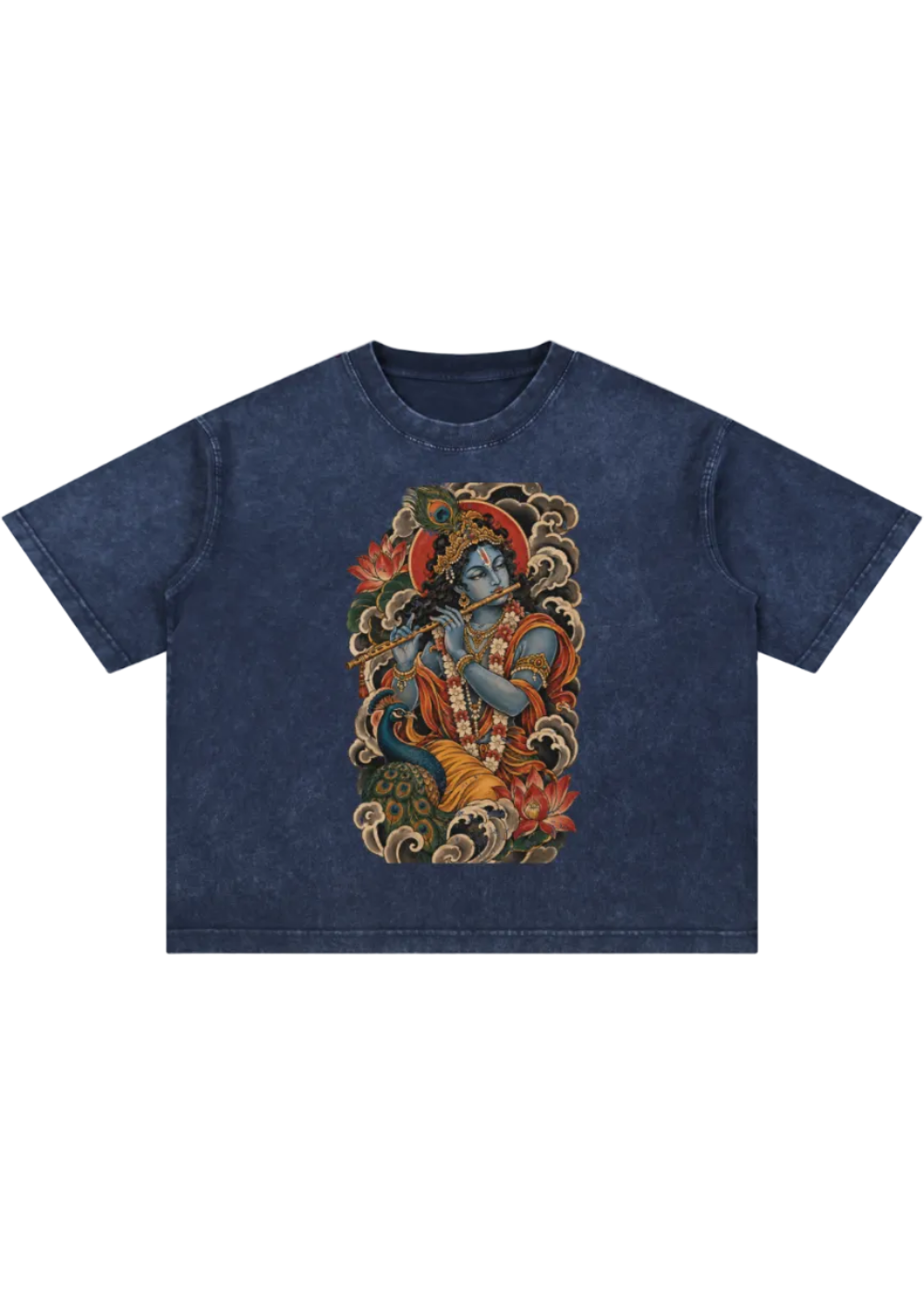 Lord Shiva Traditional Tattoo  Boxy T-Shirt