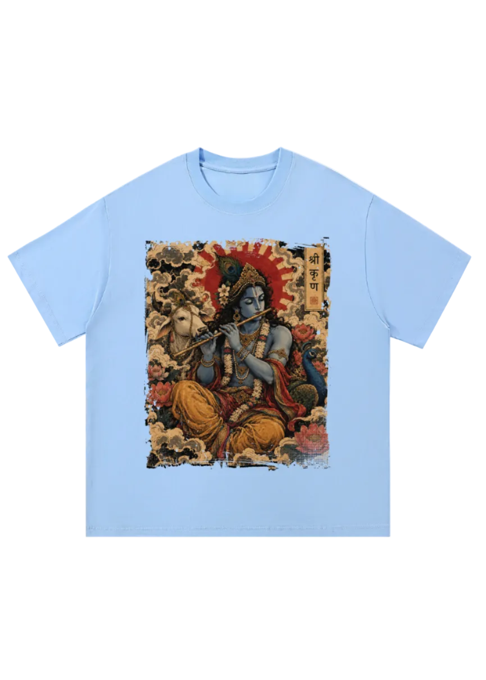 Lord Krishna Tattoo T-Shirt