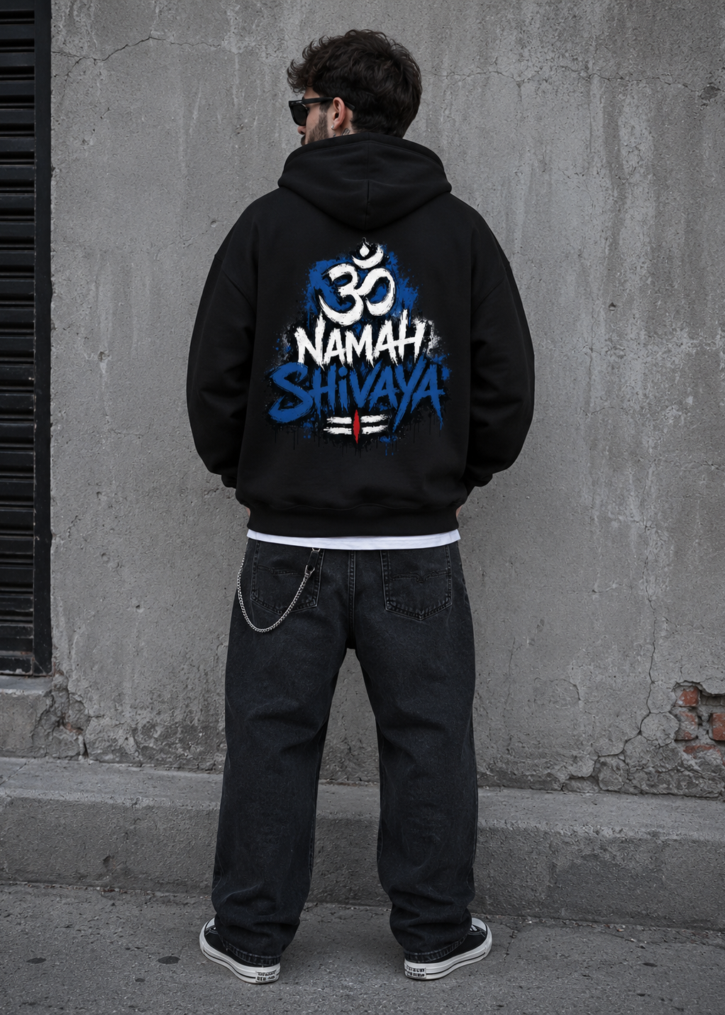 Om Namah Shivaya Full Zip Hoodie