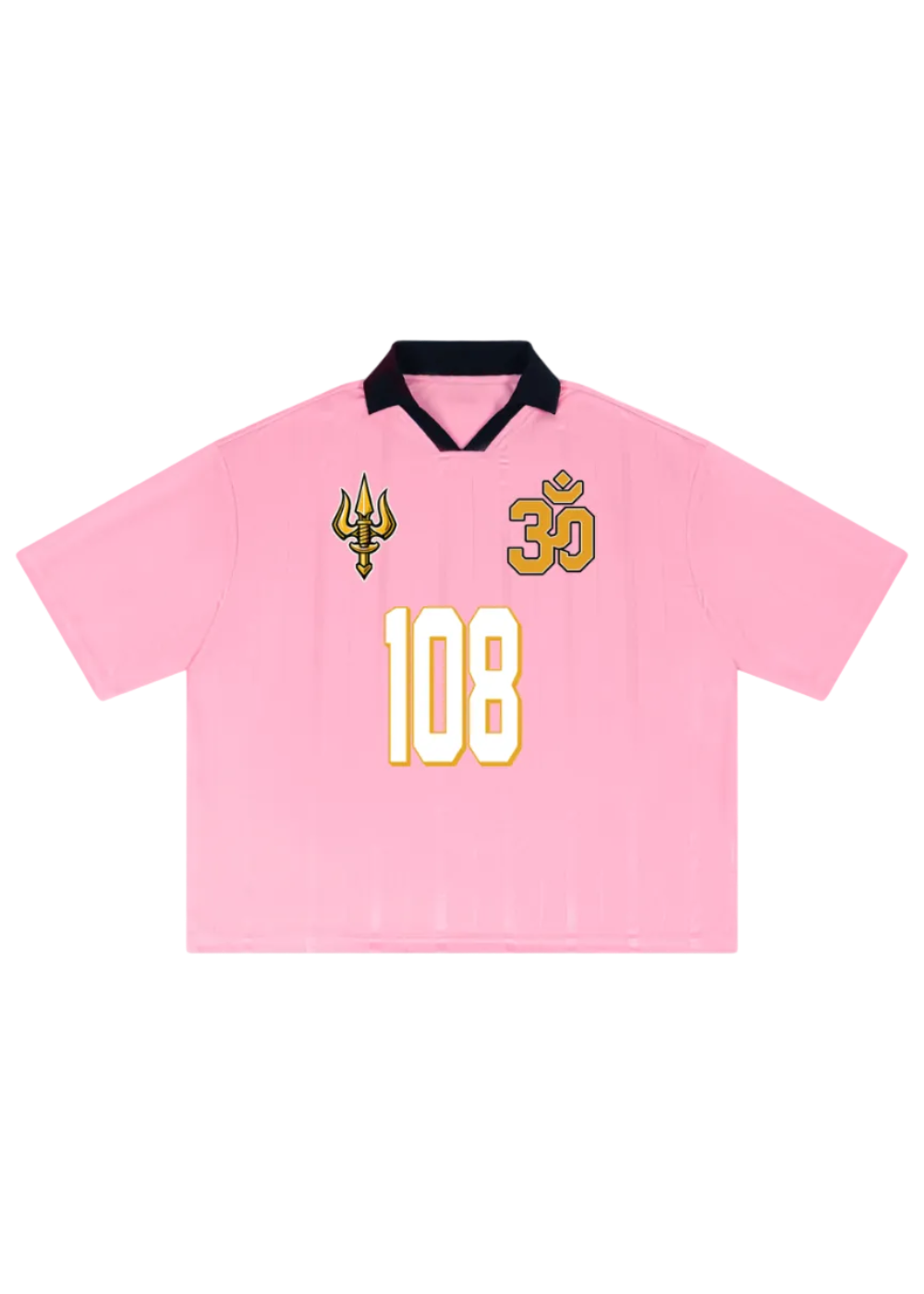 Shiva 108 Striped Boxy Soccer Jersey