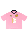Shiva 108 Striped Boxy Soccer Jersey