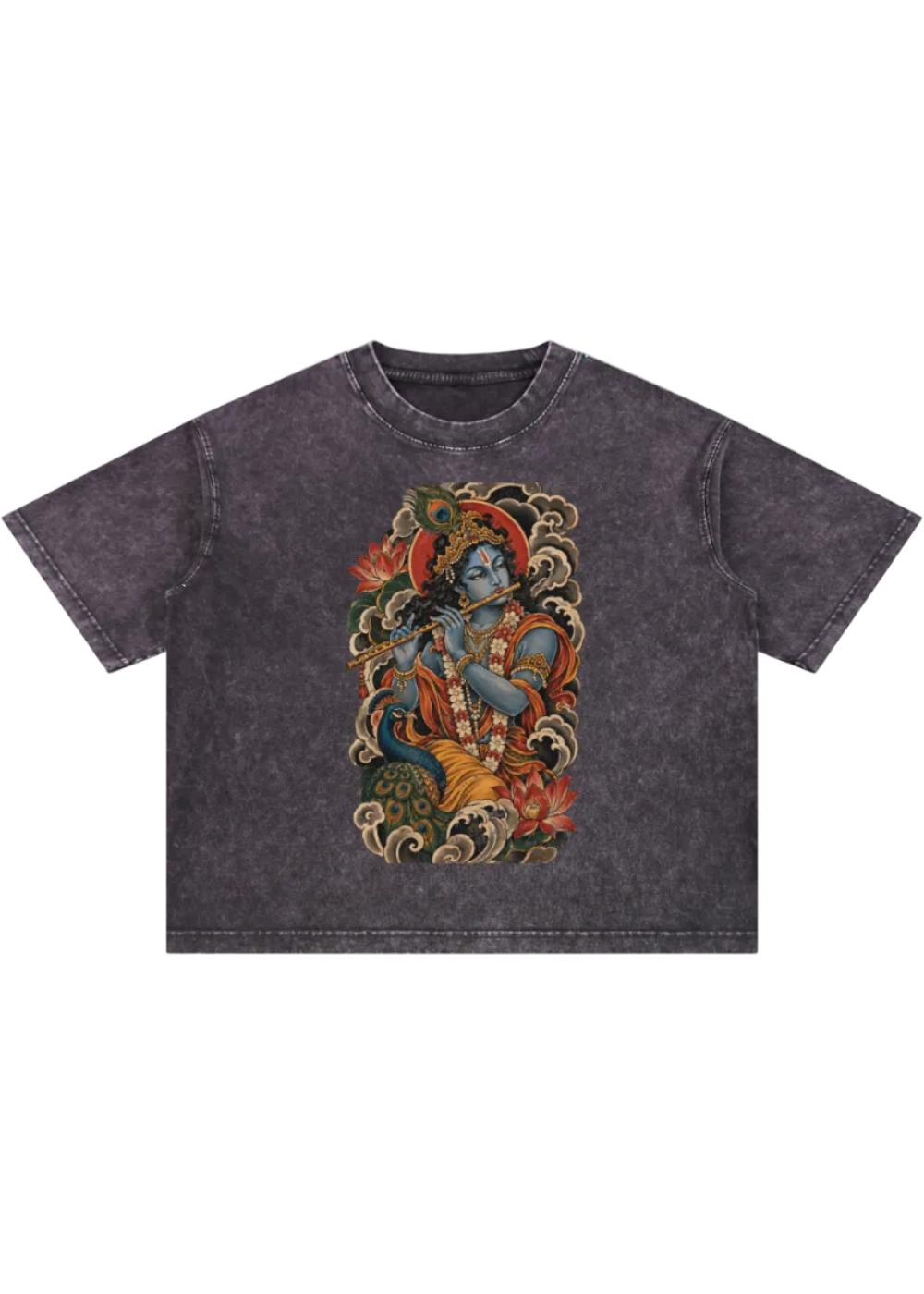 Lord Shiva Traditional Tattoo  Boxy T-Shirt