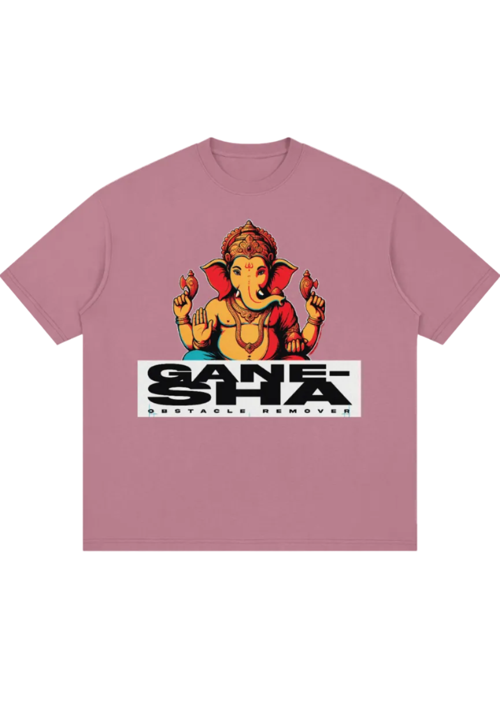 Ganesha Pop Art Oversized Tee
