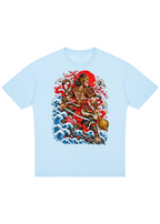 Lord Hanuman Samurai Oversized T-Shirt