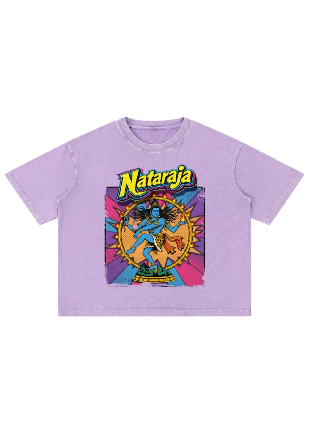 Nataraja Pop Art Yoga Boxy Tee