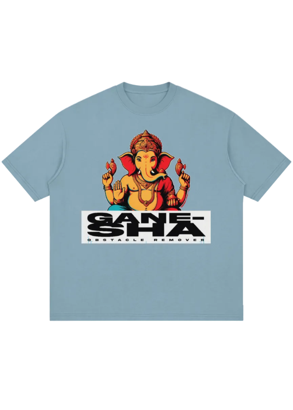 Ganesha Pop Art Oversized Tee
